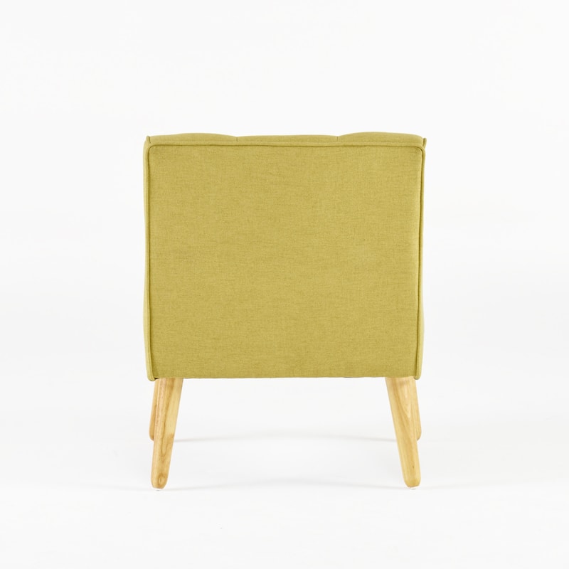 25" Button Tufted Arm Chair
