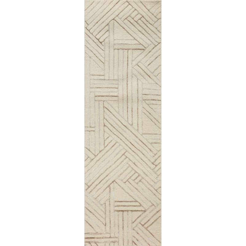 Alexander Home Reverie 3-D Geometric Modern Area Rug