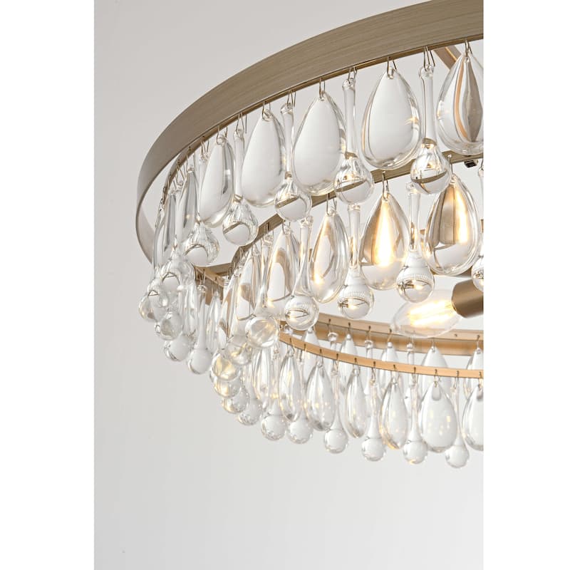 Viviana Crystal 6-light Chandelier