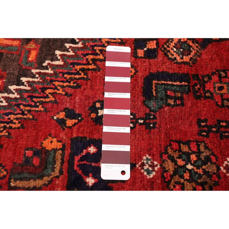 ECARPETGALLERY Hand-knotted Anadol Red Wool Rug - 4'3 x 6'11