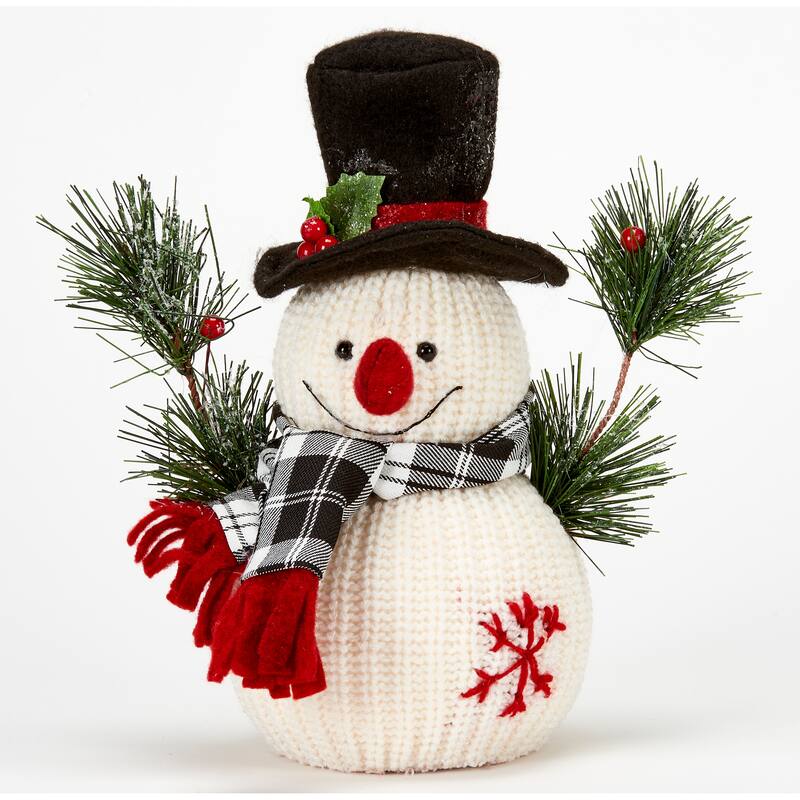 16" Christmas Snowman w/ Hat
