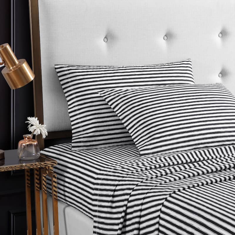 Betsey Johnson Printed Cotton Percale Cotton Sheet Sets