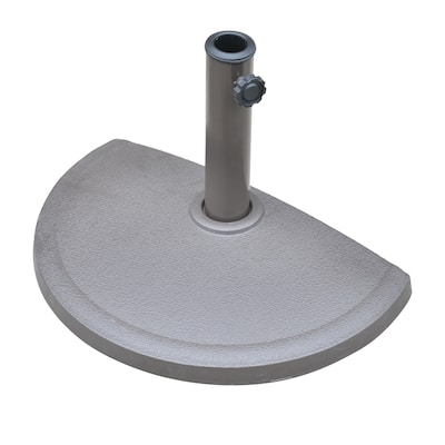 Island Umbrella 20-lb Resin Half Round Umbrella Base