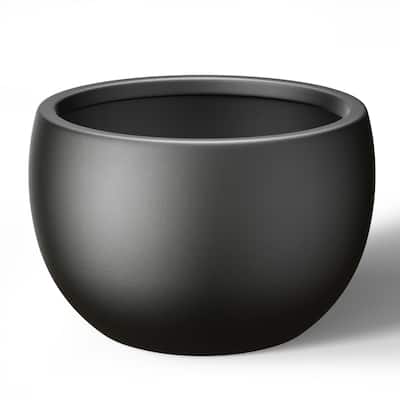 Tall Concrete Round Plant Pots / Large Indoor and Outdoor flower Planters