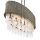 preview thumbnail 9 of 8, Minka Lavery 5298 Breaker Isle 12 Light 48" Wide Crystal Waterfall