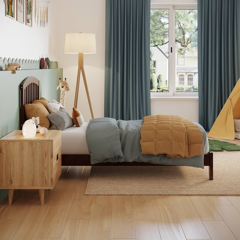 AFI, Richmond Solid Wood Low Profile Platform Bed
