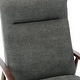 preview thumbnail 13 of 11, Sloan Wood Arm Push Back Recliner by Greyson Living