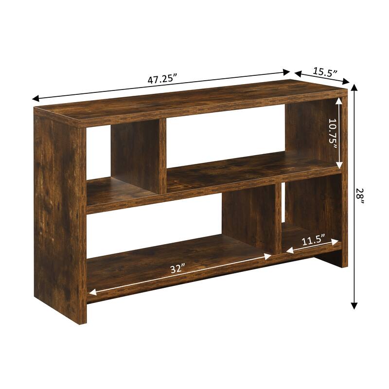 Convenience Concepts Northfield 55 inch TV Stand Console with Shelves