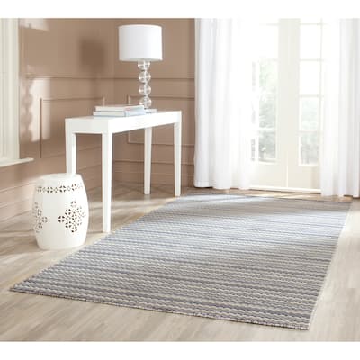 SAFAVIEH Handmade Himalaya Palms Modern Wool Rug