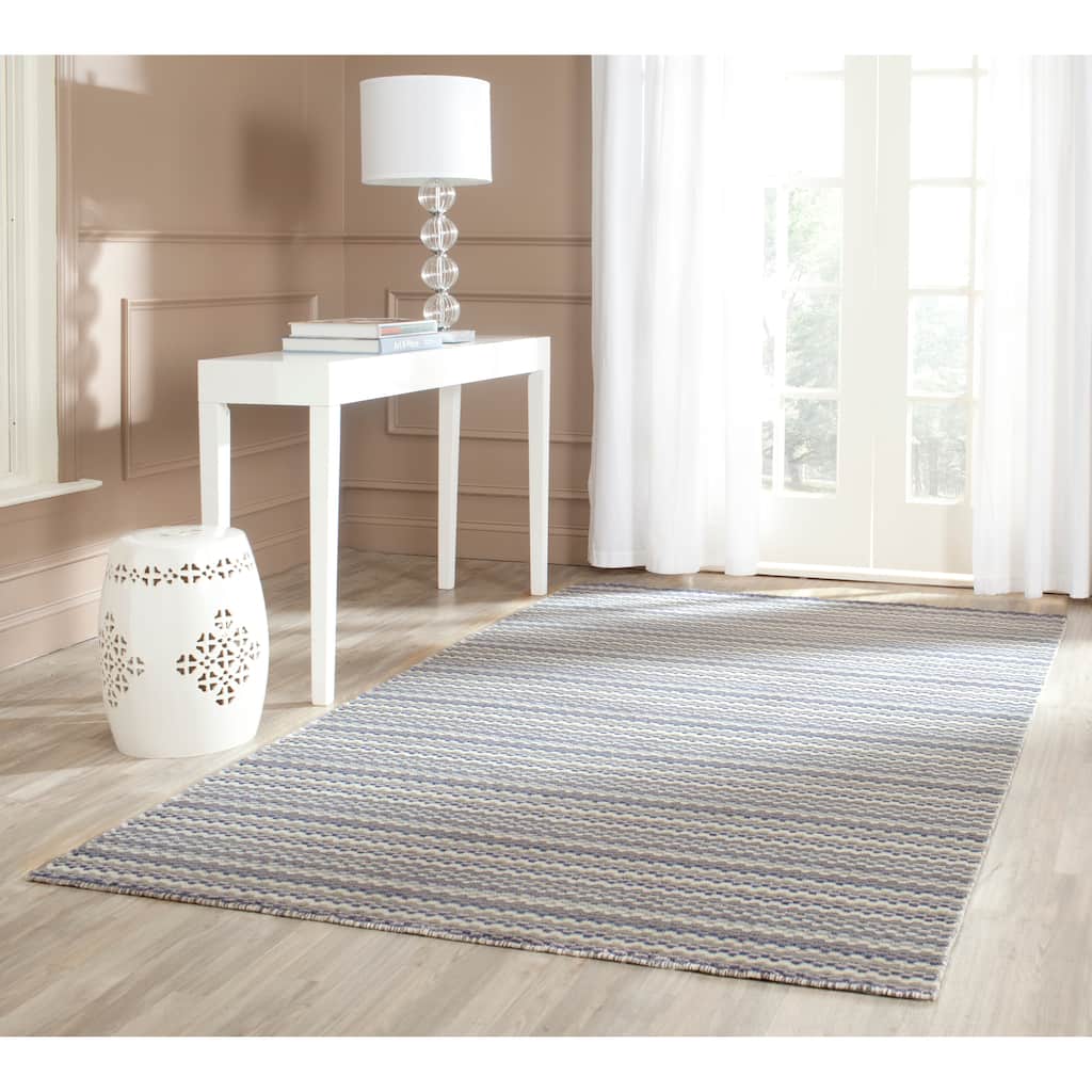 SAFAVIEH Handmade Himalaya Palms Modern Wool Rug