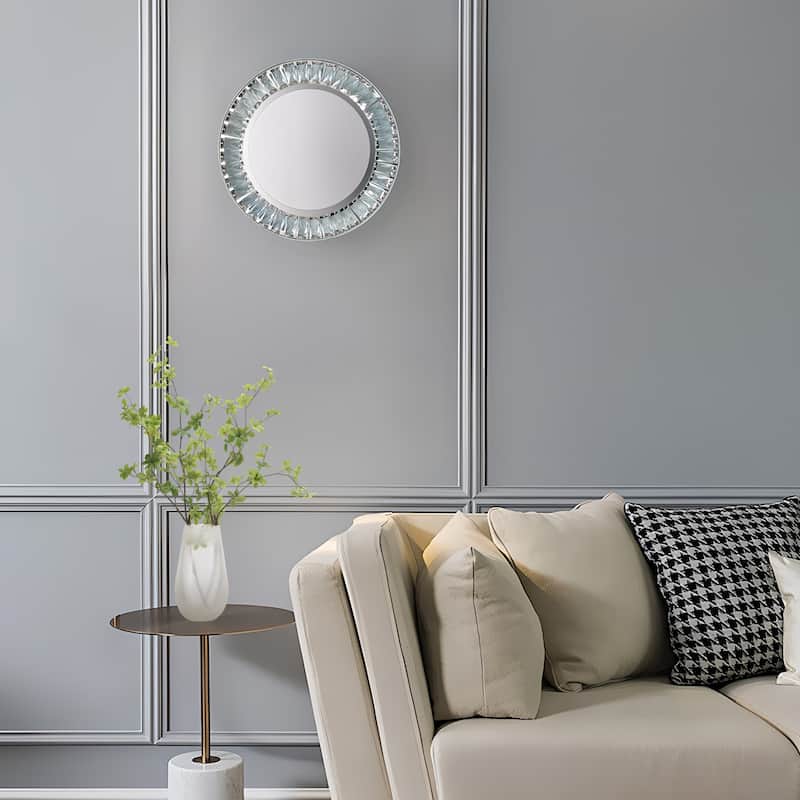 Modern Crystal Chandelier Flush Mount Light