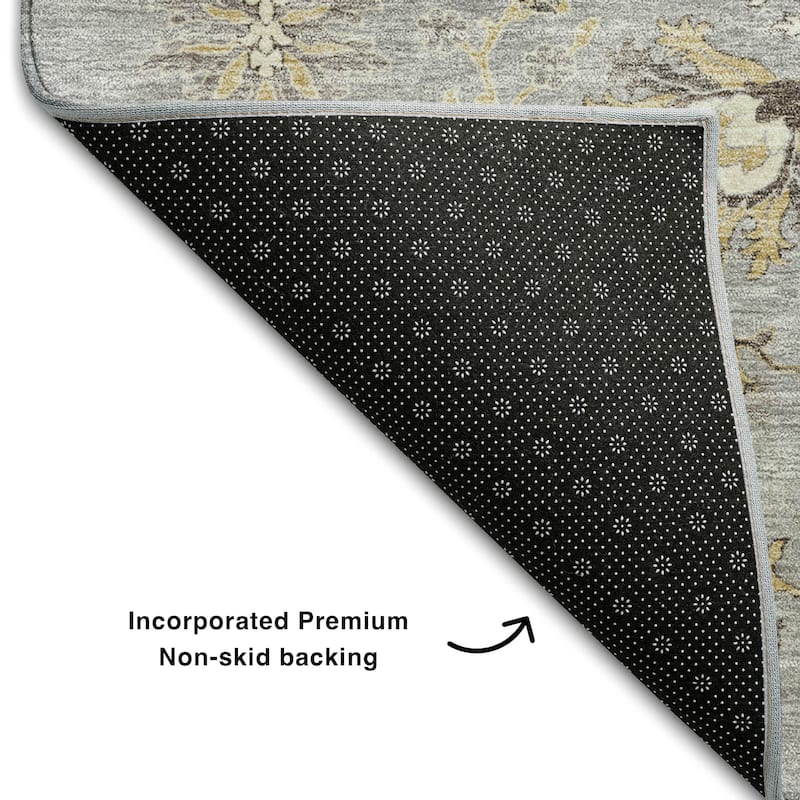 Premium Washable Super Soft Traditional Ozark Mayfield Rug