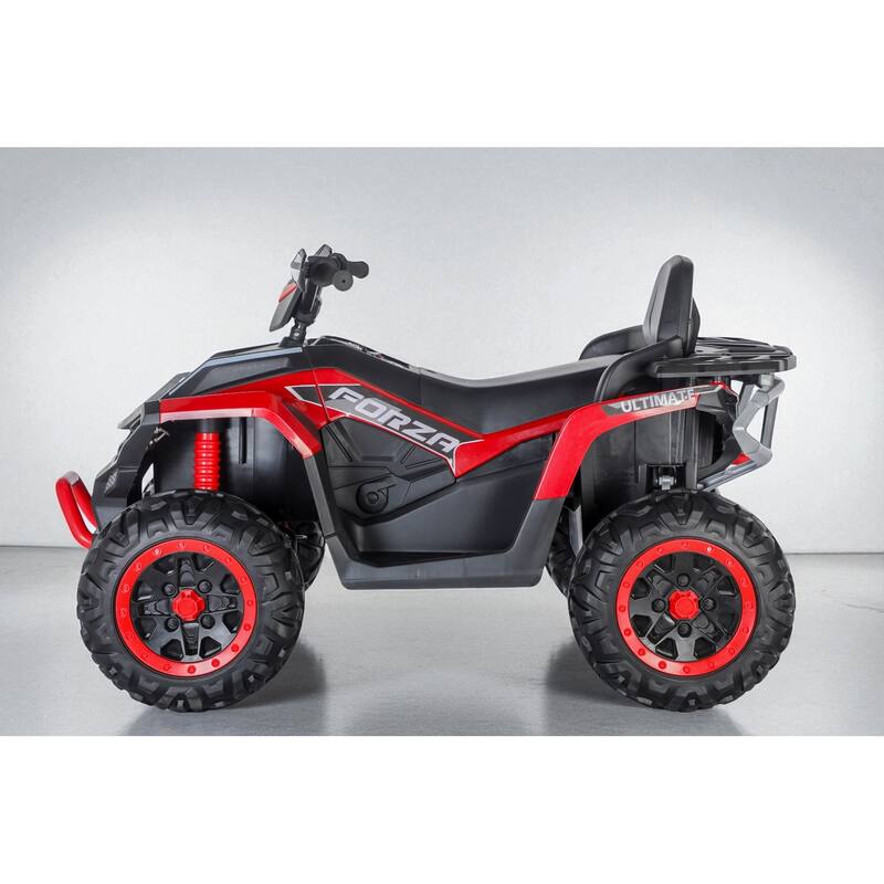 24V 4WD Kids Electric ATV 4 Wheeler with 2-Seater, 4x200W Motors, Bluetooth, EVA Foam Tires, Suspension & 6MPH Max Speed