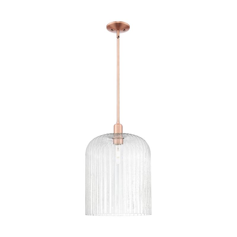 Innovations Lighting Downtown Urban - Bridal Veil - 1 Light 12" Stem Hung Mini Pendant