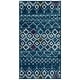 preview thumbnail 136 of 150, SAFAVIEH Amsterdam Bridget Moroccan Boho Rug 2'3" x 4' - Navy/Turquoise