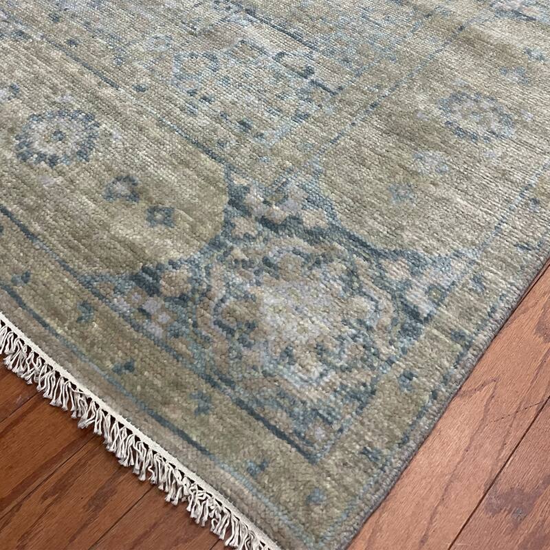 HERAT ORIENTAL Handmade Indo Mamluk Wool Rugs - 8' x 9'11"