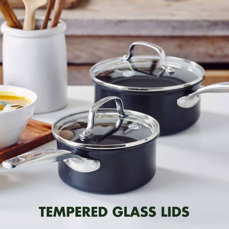 GreenPan Prime Midnight 15pc Cookware Set On Sale Bed Bath & Beyond