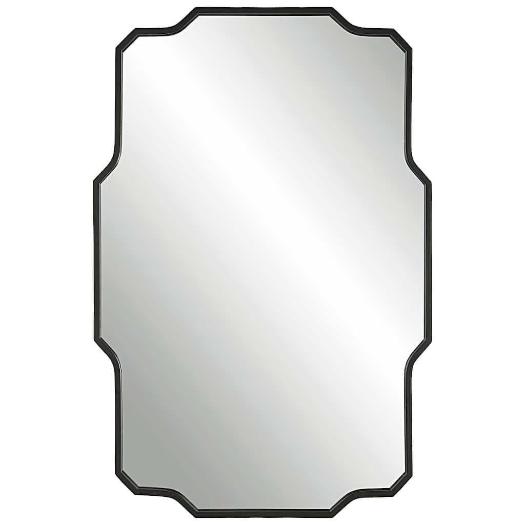 Uttermost Casmus Iron Wall Mirror - 35.5 x 24 x 1.13 - 35.5 x 24 x 1.13