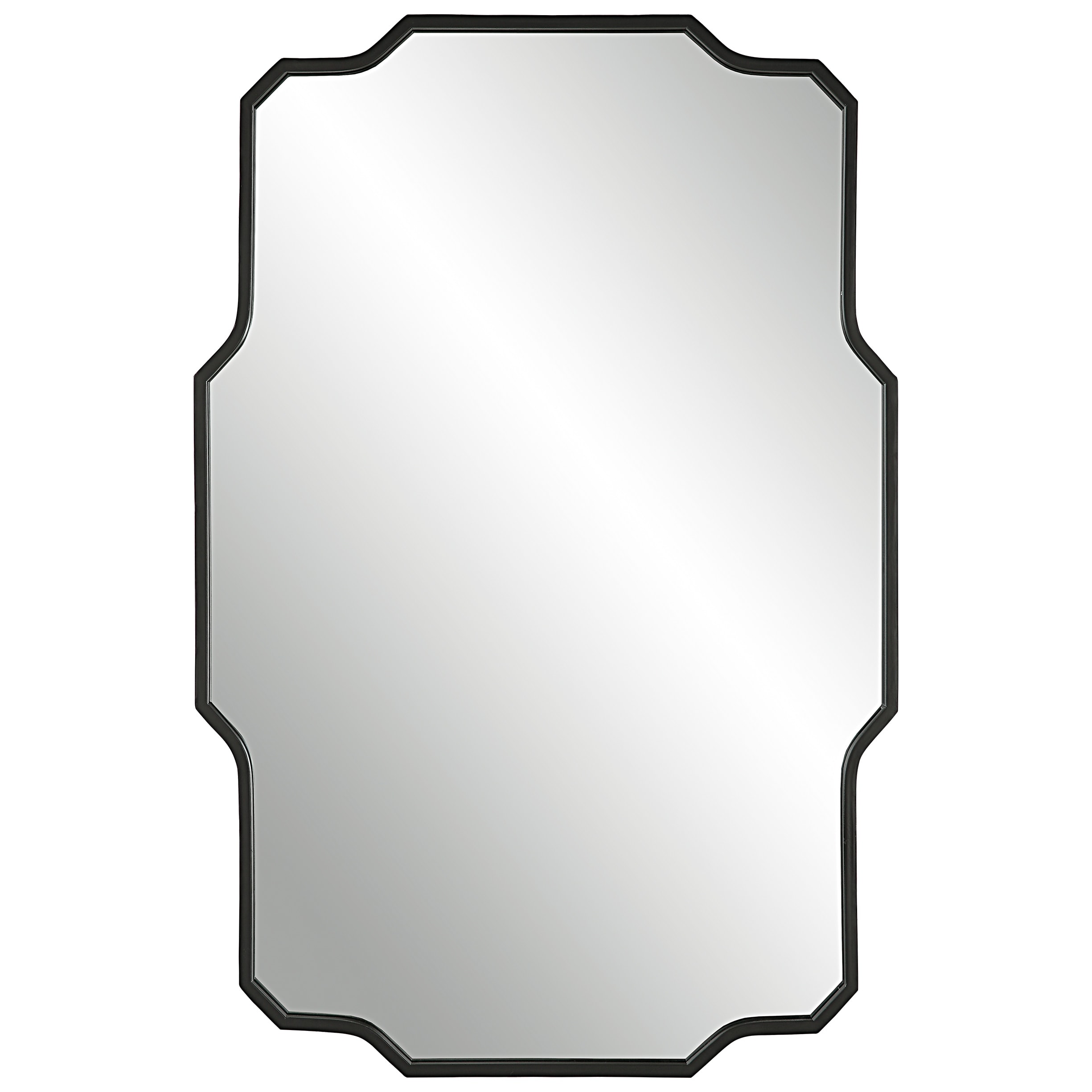 Uttermost Casmus Iron Wall Mirror - 35.5 x 24 x 1.13 - 35.5 x 24 x 1.13