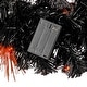 preview thumbnail 5 of 3, 20" LED Battery Operated Timer Halloween Wreath