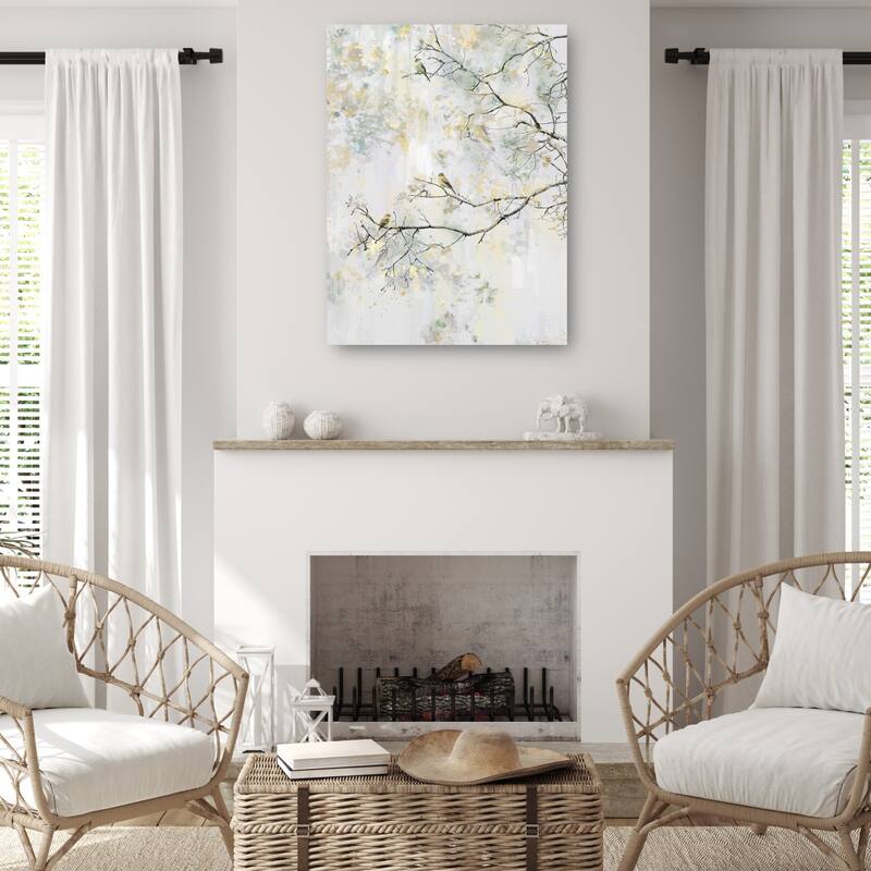 Perched II By Studio Arts Canvas Art Print