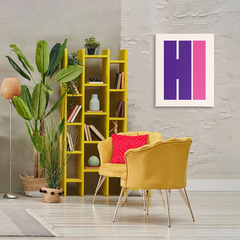 Stupell Hi Contemporary Typography Canvas Wall Art Design By House of Lulu