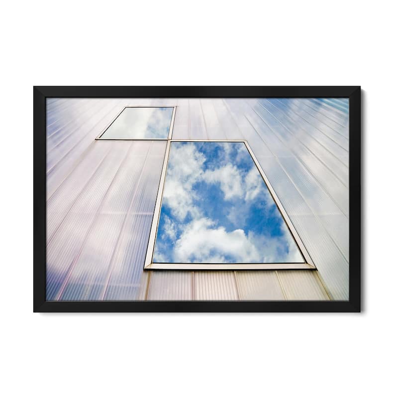 Sky Frames Premium Framed Poster by Linda Wride - Black - 24x16x1