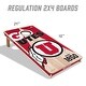 preview thumbnail 2 of 4, Utah Utes NCAA 2x4 Cornhole Board Set