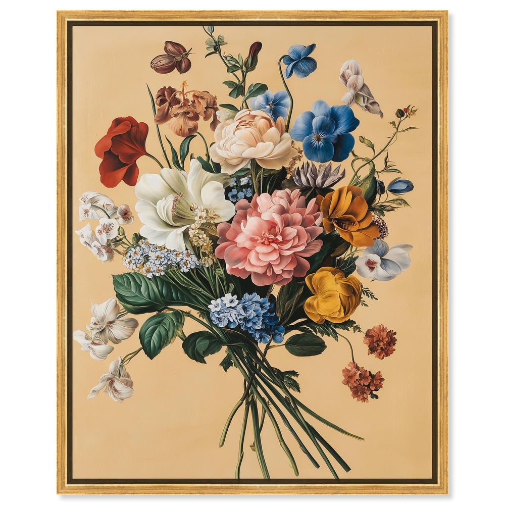 Floral Fiesta Canvas by Art Remedy