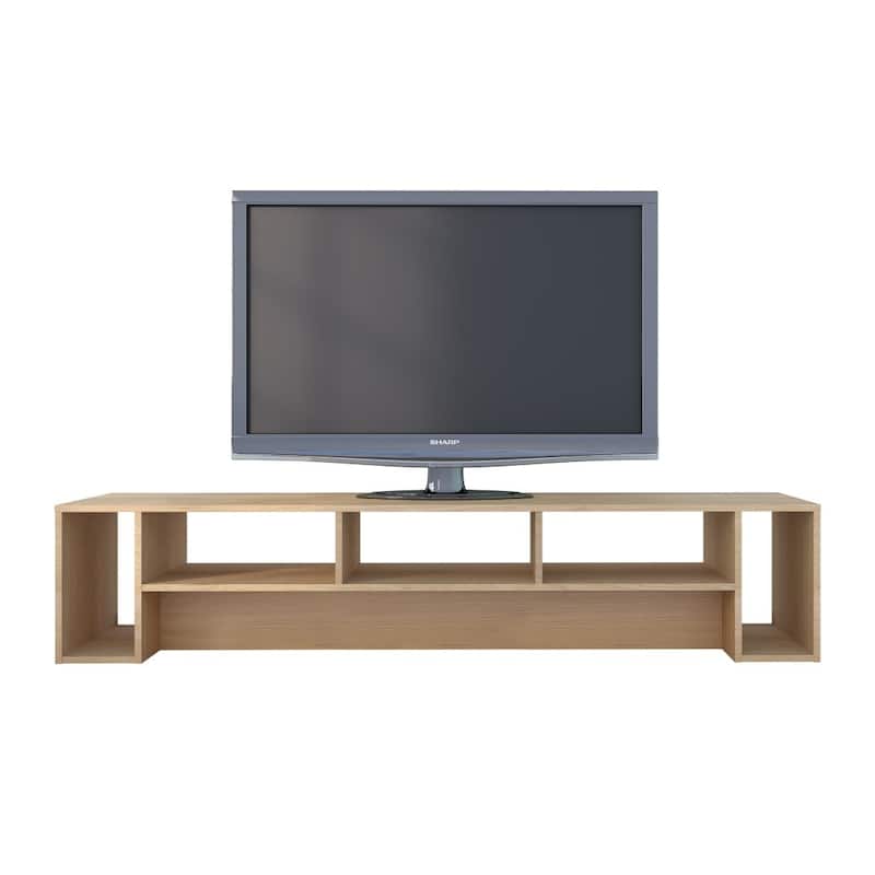 Nexera Rustik 72 inch TV Stand, Natural Maple