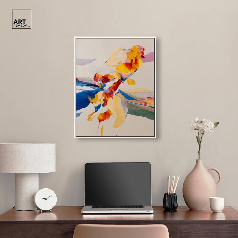 Flippant Bloom III Canvas by Art Remedy