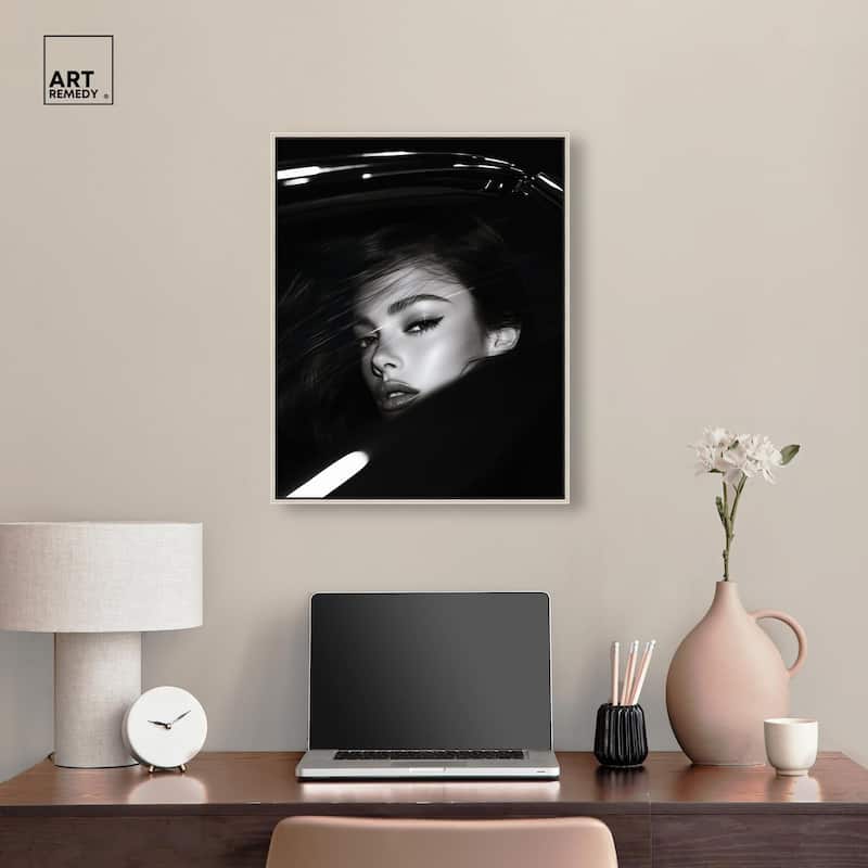 Depth of Her Eyes Canvas by Art Remedy