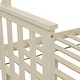 preview thumbnail 13 of 12, Contemporary Style Twin Over Full Bunk Bed with Sloping Ladder,Wooden Bunk Bed with Safety Guard Rails and Storage Drawers