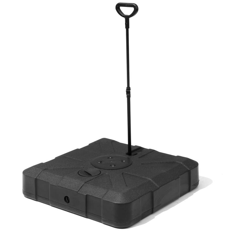 Outdoor Patio Cantilever Umbrella Wheels Base with Rod