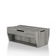 preview thumbnail 11 of 28, Furniture of America Rere Rustic 41-inch Wood 2-Shelf Lift-top Coffee Table