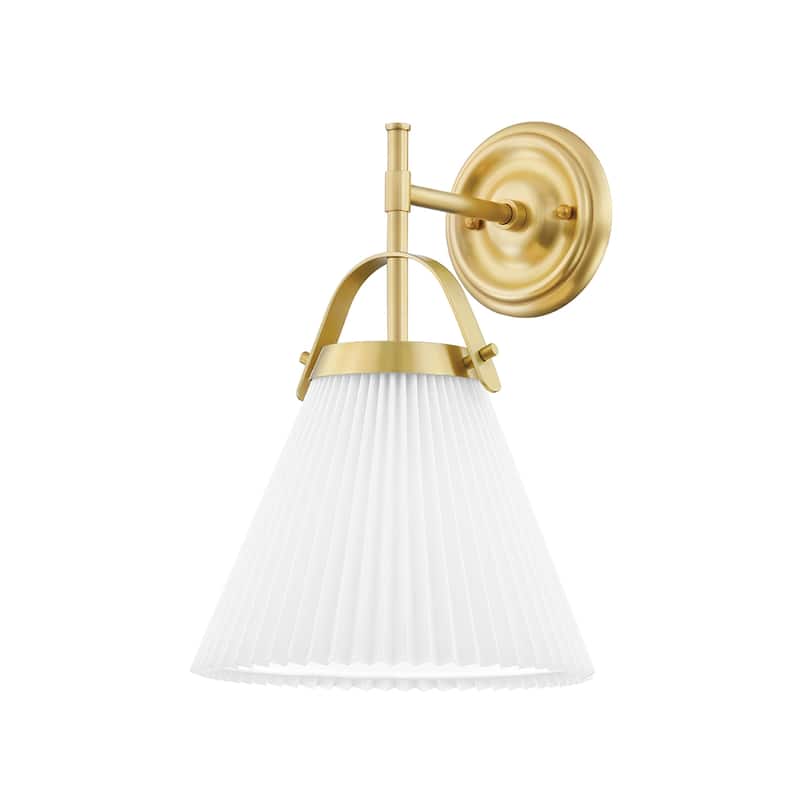 Hudson Valley Lighting Aldridge 17" Tall Wall Sconce - Aged Brass