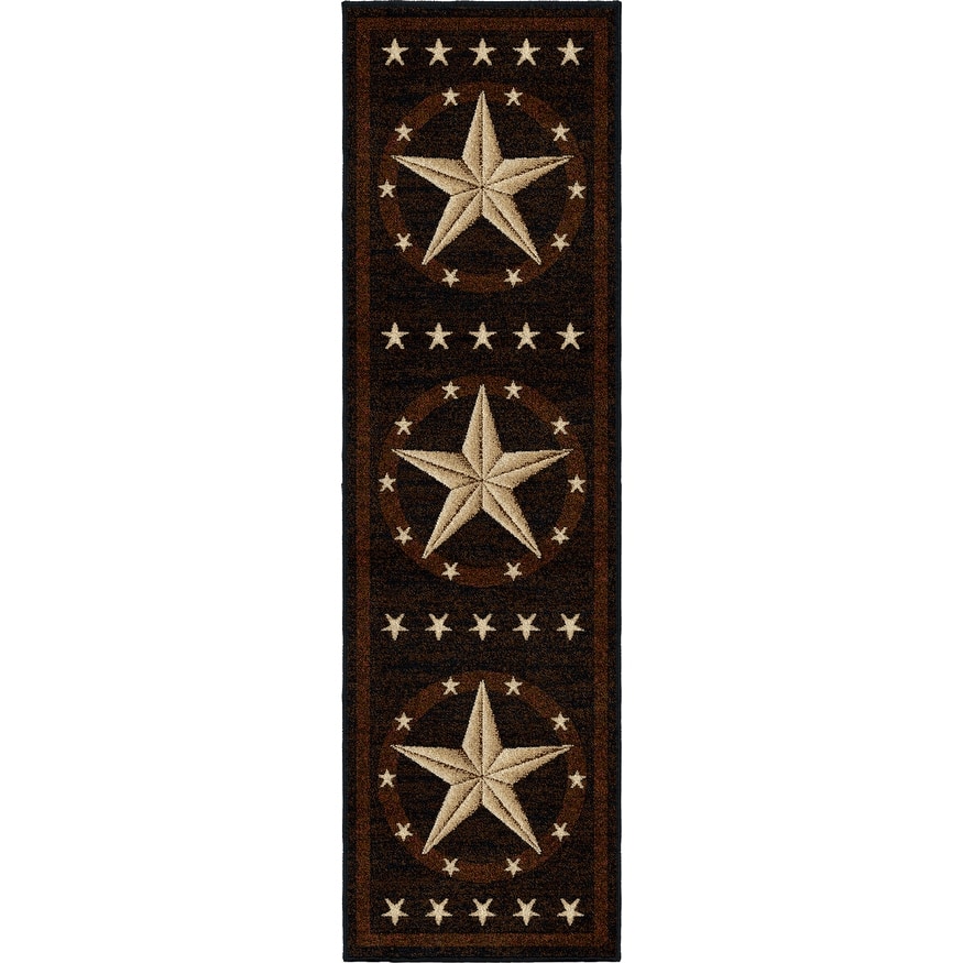 Mayberry Hearthside Western Star Lodge Area Rug