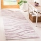 preview thumbnail 71 of 171, SAFAVIEH Adirondack Lelia Modern Abstract Distressed Rug 2'6" x 8' Runner - Cream/Purple - Runner