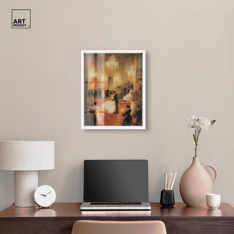 Ballroom Dance Shadowbox by Art Remedy