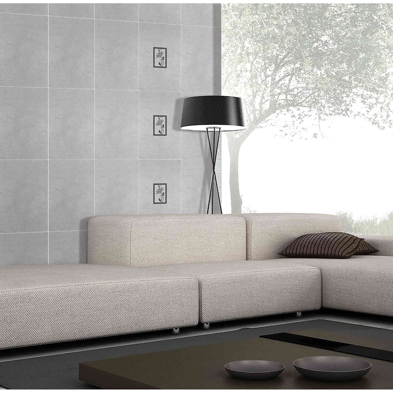 The Tile Life Gaia 10x16 Grey Ceramic Wall Tile