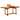 vidaXL Patio Table 78.7"x39.4"x29.5" Solid Acacia Wood - 78.7"x39.4"x29.1"