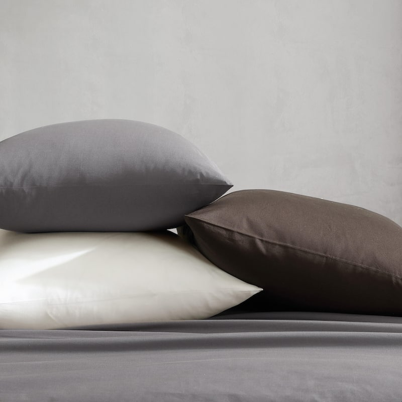 Vera Wang Cool Comfort Solid Percale Cotton Sheet Set