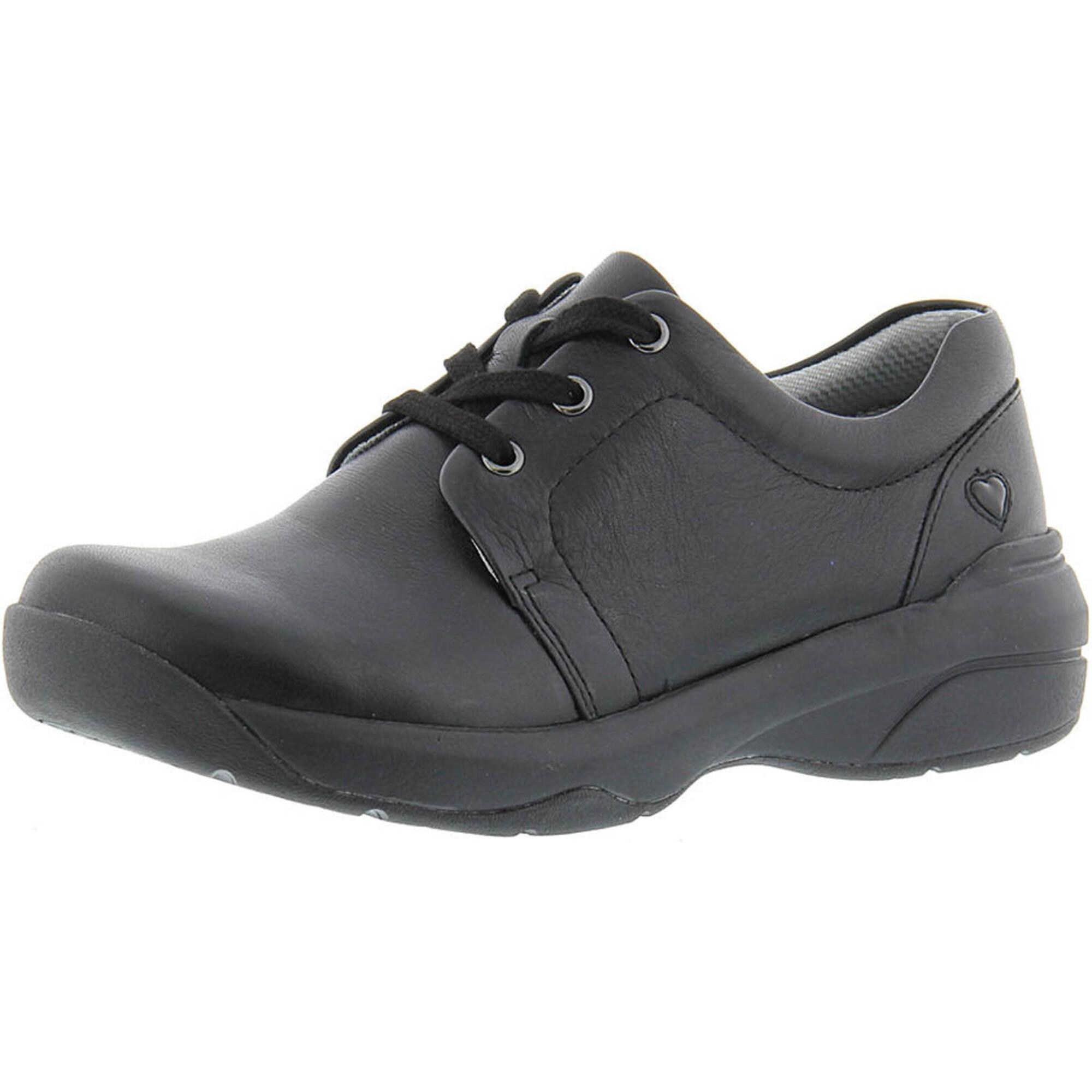 nurse mates black leather shoes