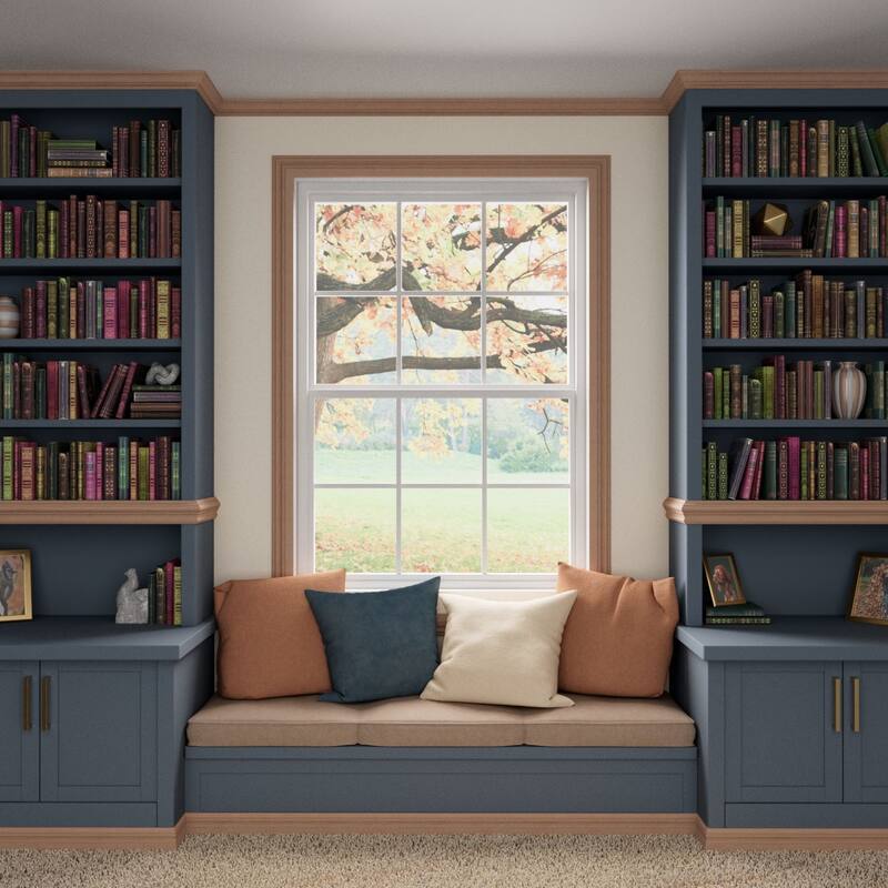 WM52: 2-1/4-in H x 1-2/3-in P x 2-3/4-in F x 96-in L Americraft Solid Hardwood Stain Grade Crown Moulding