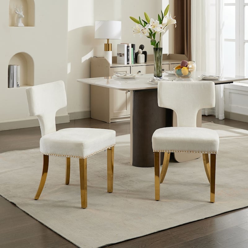 Set of 2 Mid Century Modern Dining Chairs