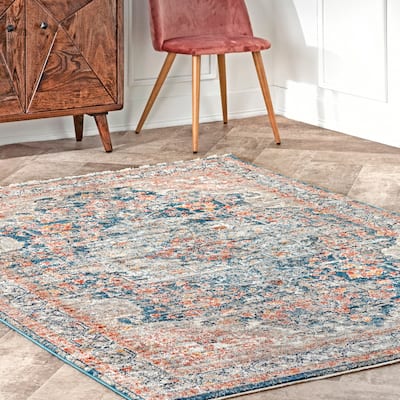 Nuloom Georgia Traditional Medallion Area Rug
