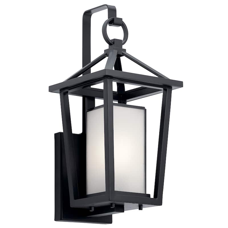 Kichler 17" Tall Outdoor Wall Sconce - Black