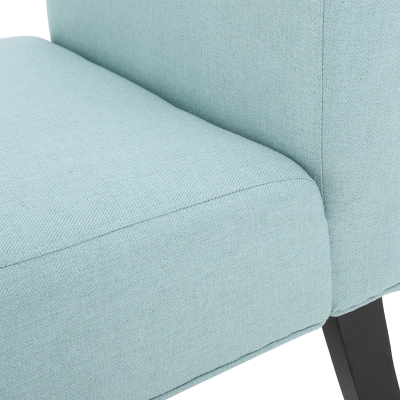 Kassi Contemporary Fabric Slipper Accent Chair by Christopher Knight Home - 22.50" L x 29.50" W x 32.00" H