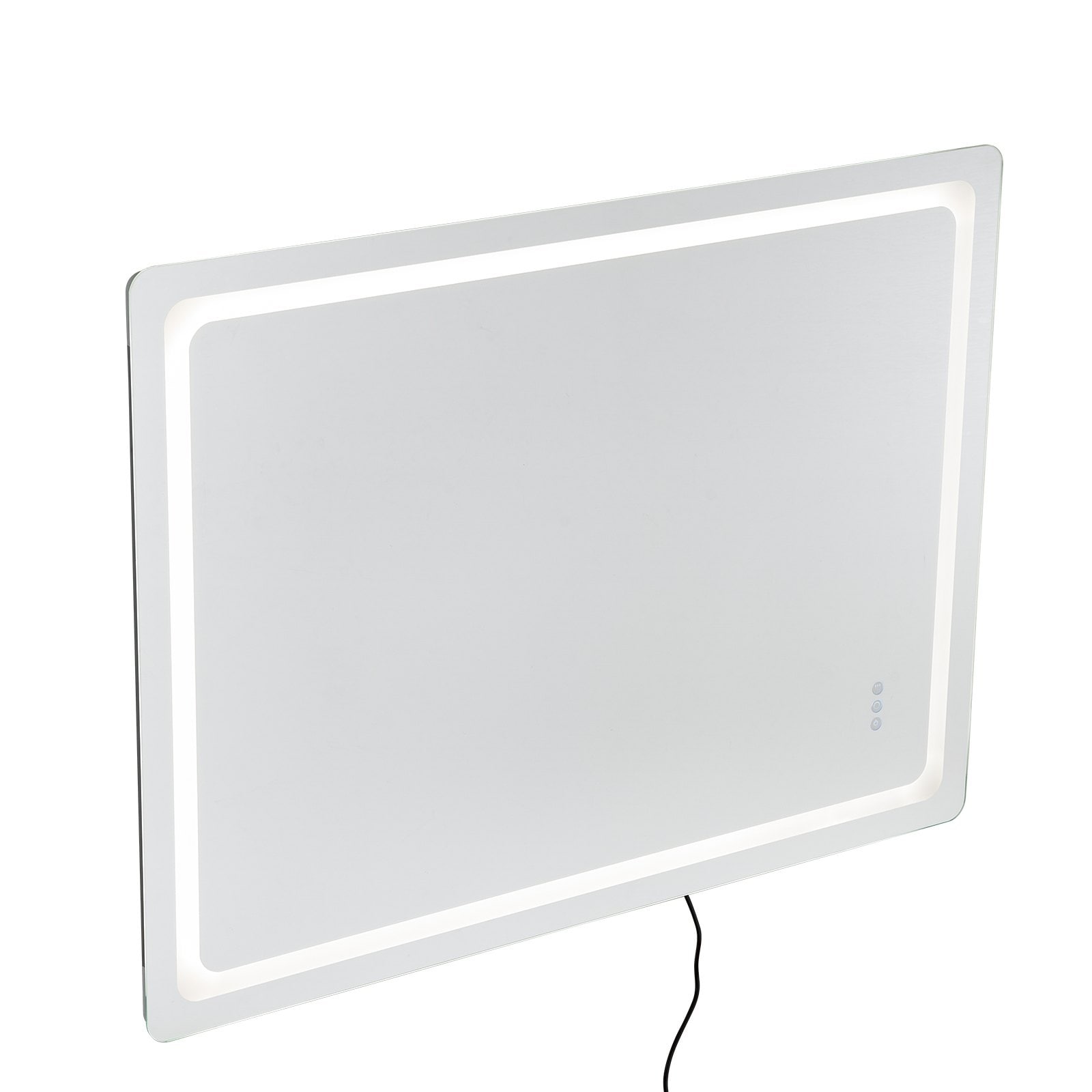 LED Bathroom Mirror Wall Mounted with Anti-Fog & Dimmable Lighting