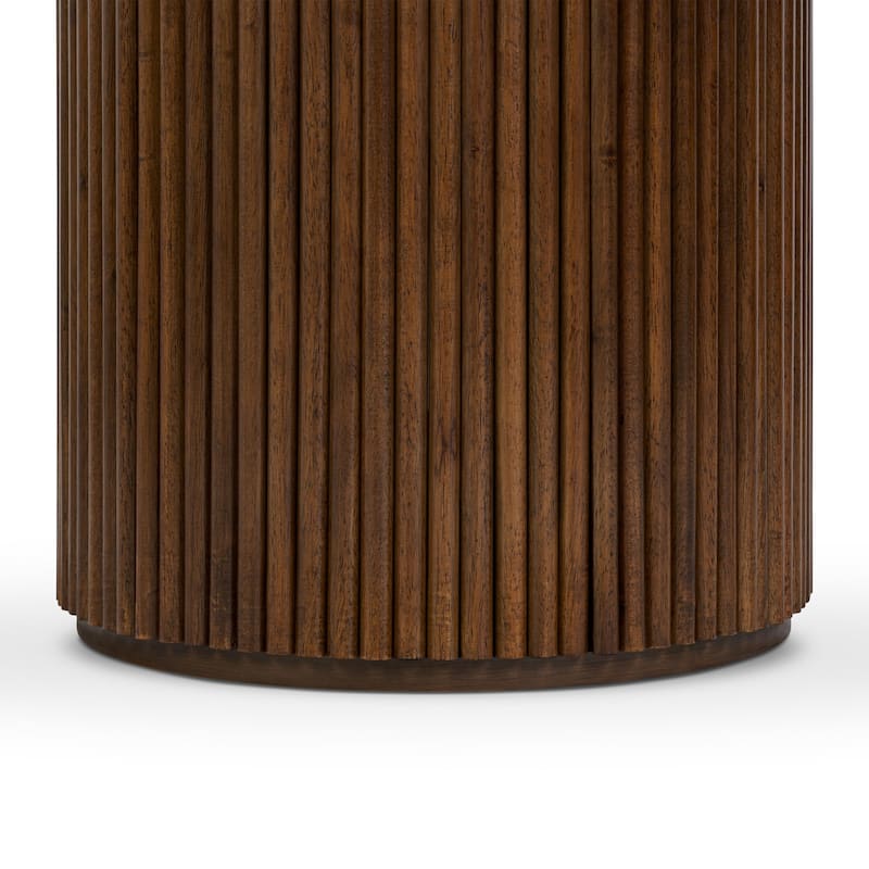Poly & Bark Ronda 43"-59" Wood Extension Dining Table